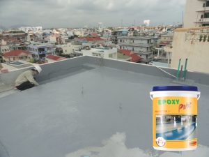 Sử dụng sơn chống thấm sân thượng