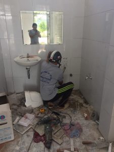 lắp đạt sửa chữa thiết bị vệ sinh lavabo