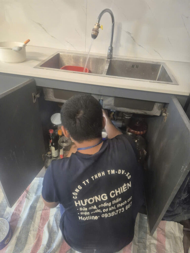 Dò tìm vỡ ống nước tại Gò Vấp