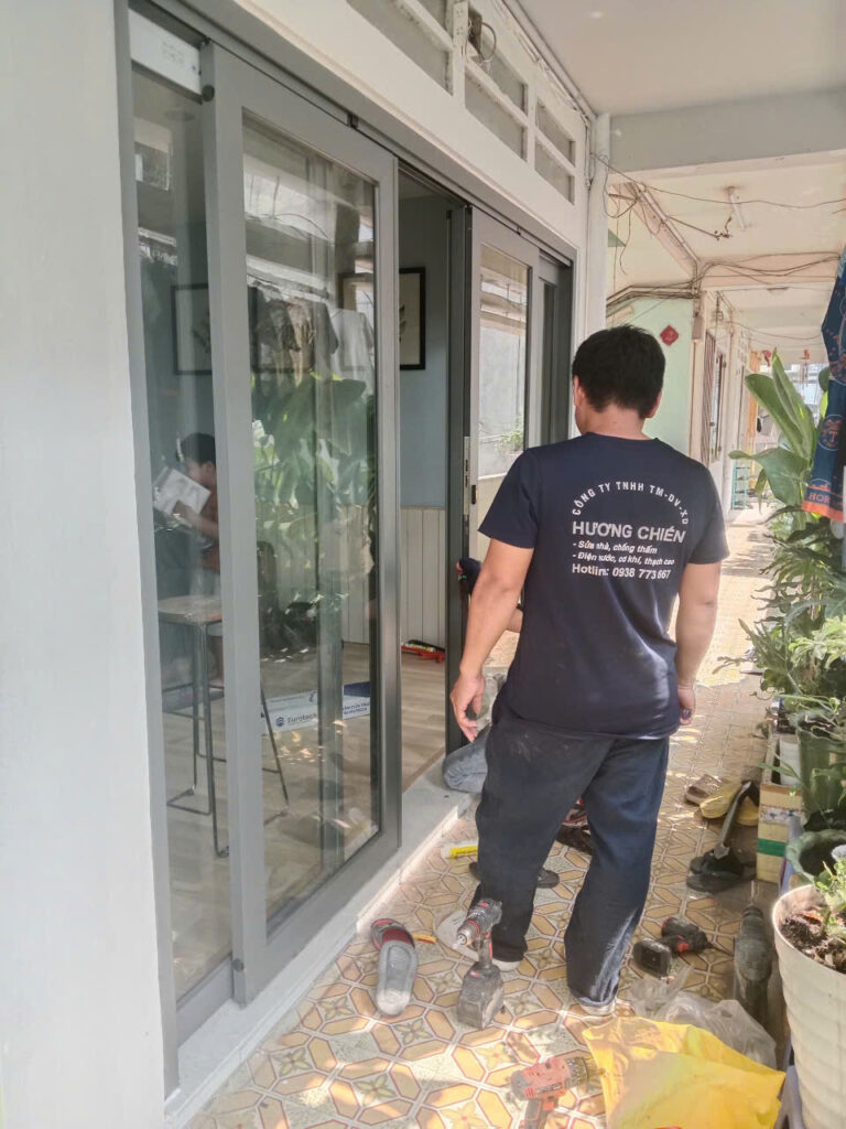 Sơn lại căn hộ chung cư Bình Thạnh