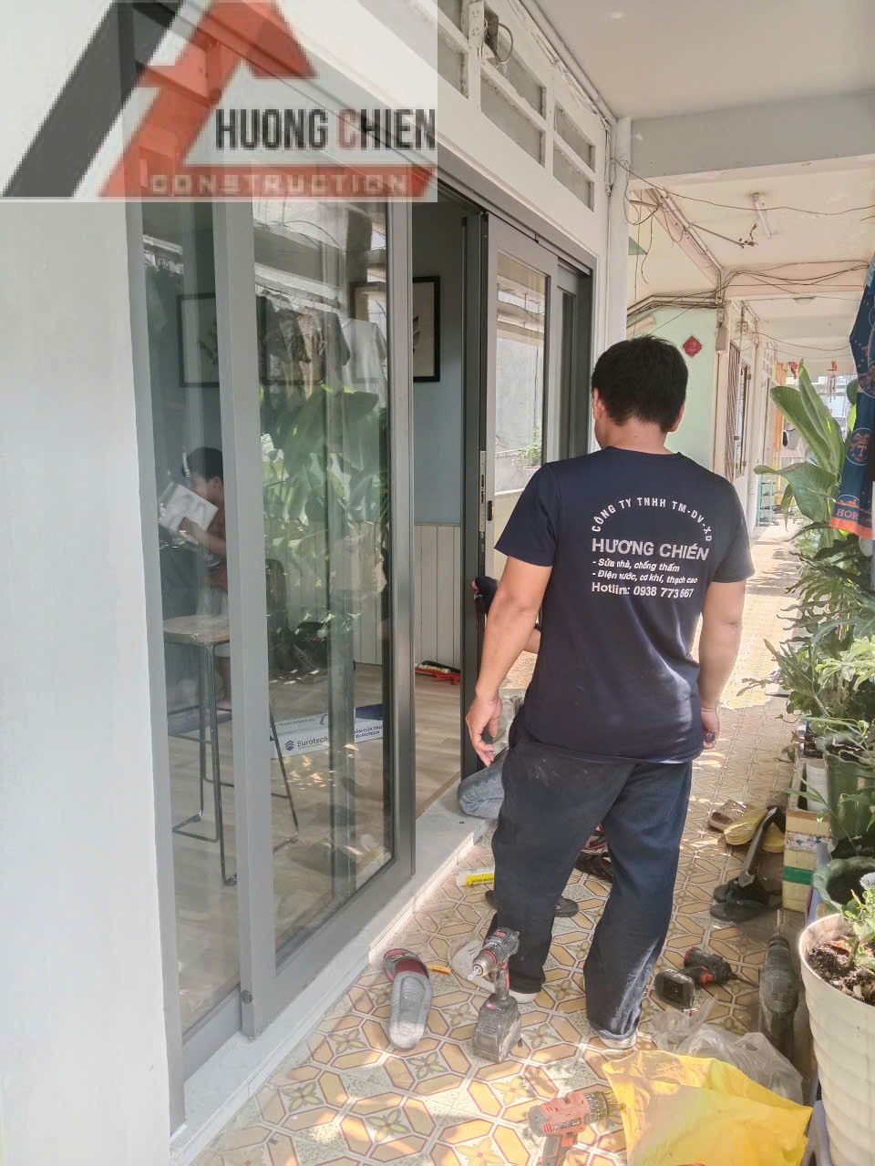 Sơn lại căn hộ chung cư Bình Thạnh