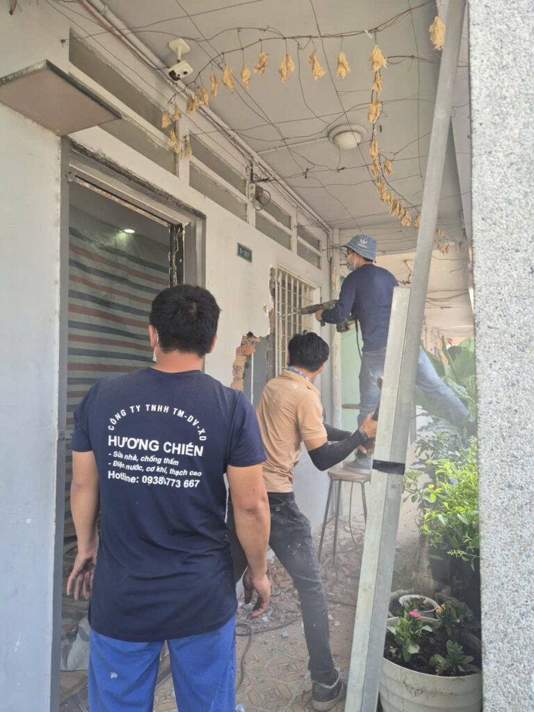 thợ sơn căn hộ chung cư tại Quận 12